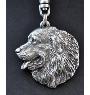 Bouvier bernois I porte-clés en argent massif Art-Dog